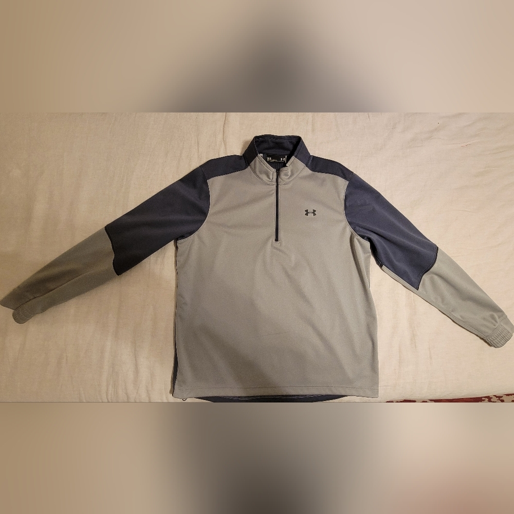 Under Armour Cold Gear Elemental Golf 1/2 Zip Pullover - Large Loose Fit